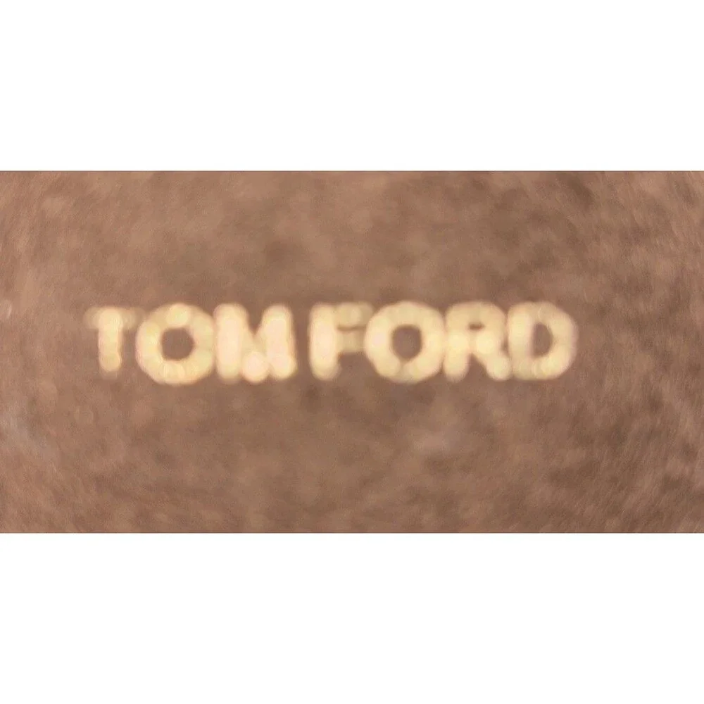 Tom Ford Sunglasses Case Only Brown Velvet Clamshell Eyeglasses Hard Shell